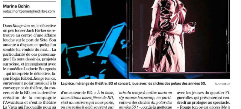 Midi Libre – 04.12.19 – Ronge ton os et stage ados